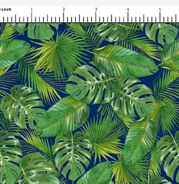 Florida shop hop 2024 leaves fabric by the yard 100% cotton QTFabrics