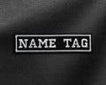 Personalized Name Patch – Custom Embroidered Tag with Your Text – Sew-On or Velcro Option