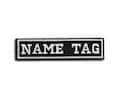 Personalized Name Patch – Custom Embroidered Tag with Your Text – Sew-On or Velcro Option