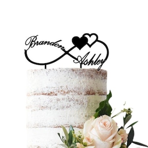 Adorno para tarta de boda Infinito