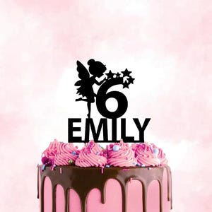 Birthday Cake Topper Fee, verschiedene Farben und Variationen möglich