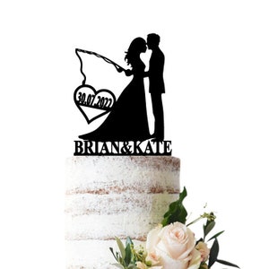 Topo de bolo de casamento A melhor coisa de todas!
