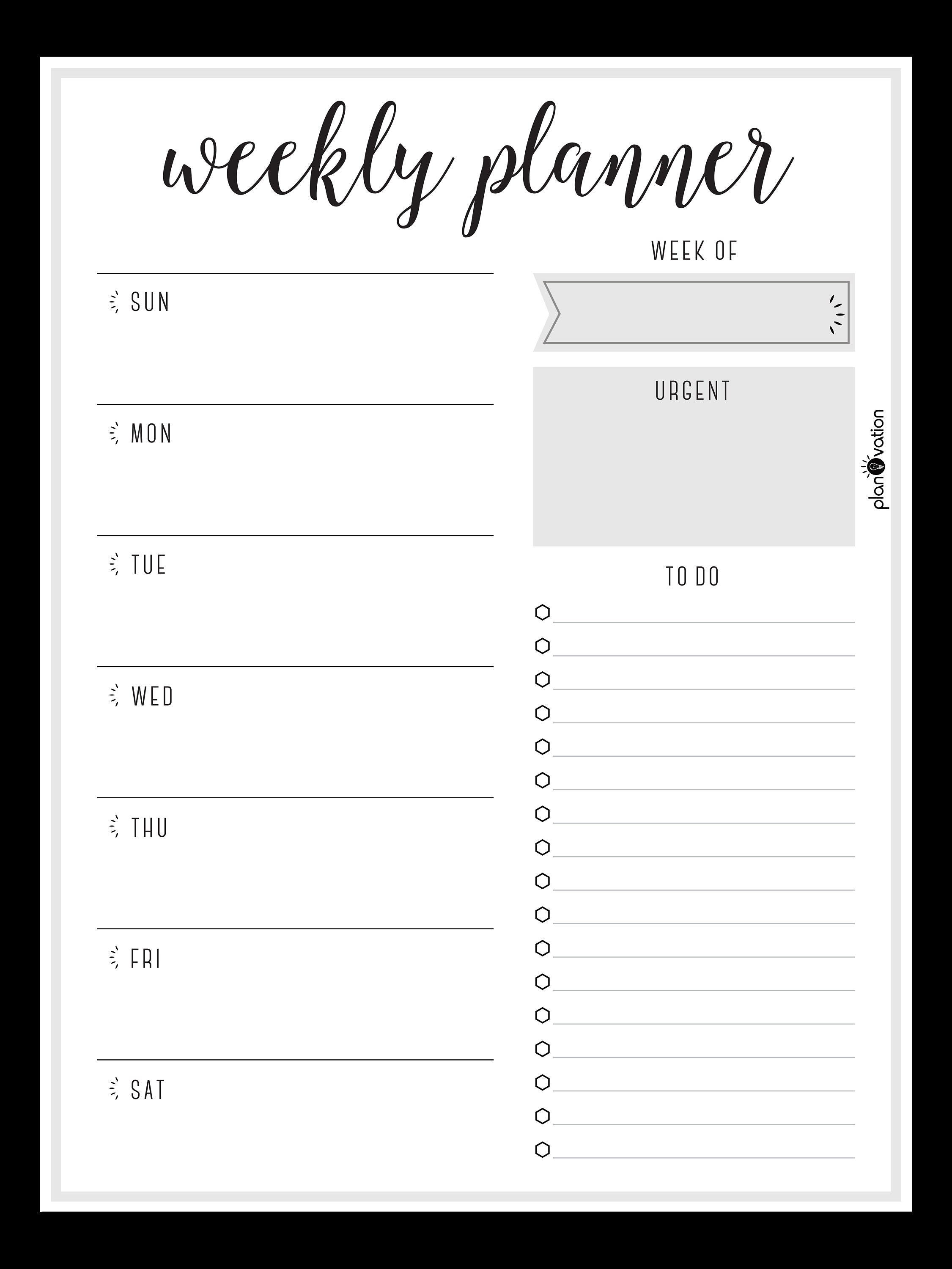 2022 Planner to Do List Weekly Schedule Dry Erase Weekly - Etsy
