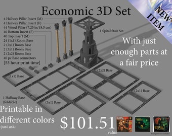 Betrayal at House on the Hill 3D Set (new Items: Base Light