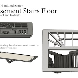 Betrayal at House on The Hill Basement Entrance: Basement / Secret Stairs Floor