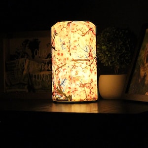 Lampada Kanagawa Wave - Luce notturna in carta per decorazioni per la casa Origami