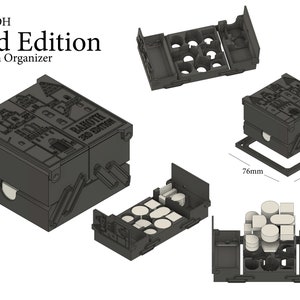 Betrayal at House on The Hill 3rd Edition Token Organizer