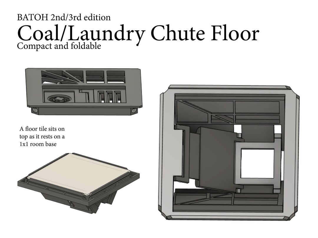 Betrayal at House on the Hill Basement Entrance Coal / Laundry Chute