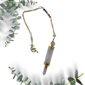 Quartz Crystal Pendulum Energy Healing Pendulum Crystal Healing Stones