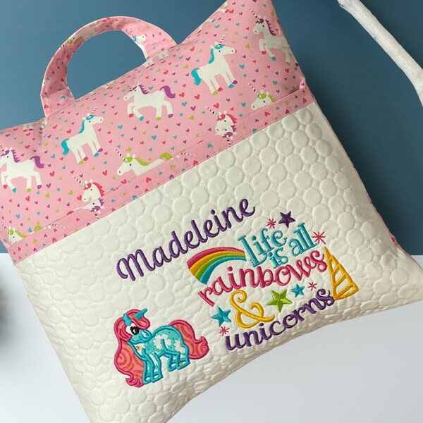 Reading Pillow Embroidery Designs Etsy