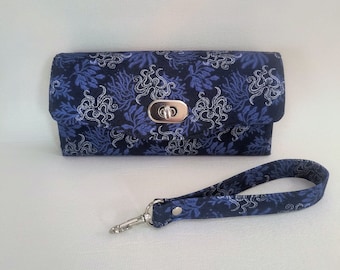 Cartera para teléfono móvil con estampado de pulpo: correa cruzada