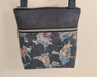 Bolsa de cuerpo cruzado de brujas lanzadas / bolso de hombro