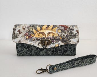 Cartera de mano Sun Garden Necessary / NCW / Cartera para teléfono móvil / Bolso de muñeca