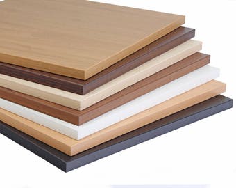 Cherry Wood Tabletops and Desktops Use for Worktop office furniture Corner Desktop, Kitchen Countertop HPL. Free shipping