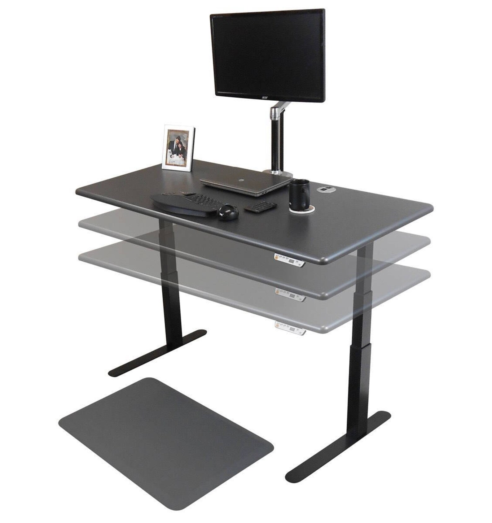 Home Office STAND UP Desk Elevating Desk 24 X 48 Etsy