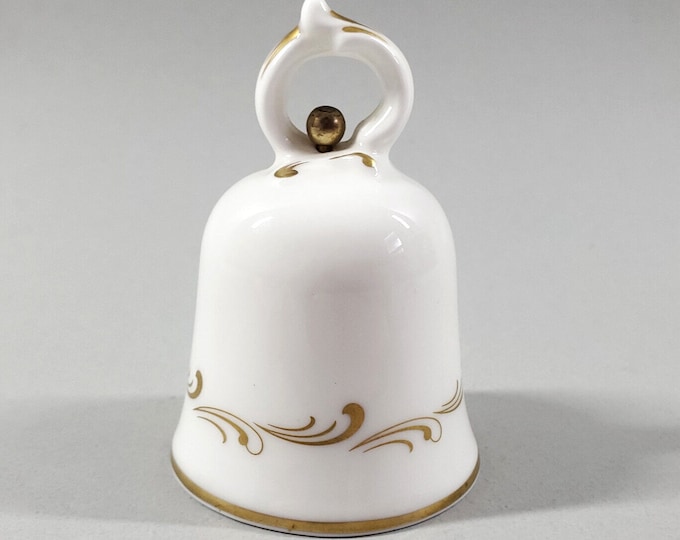Vintage Royal Doulton Strasbourg Fine China Porcelain Dinner Bell