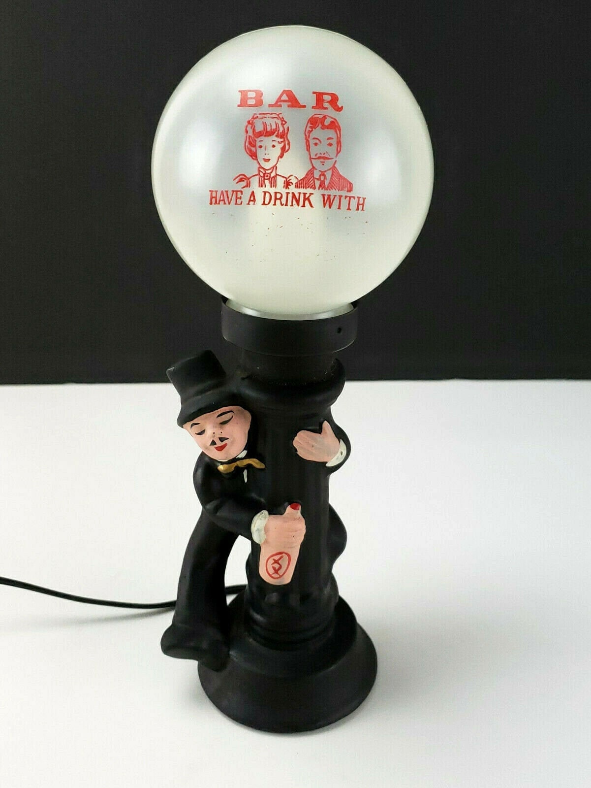 Vintage bar 2024 lamp with drunk