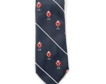 1970s Vintage Polyester CB Citizen Band Radio Car Mens Novelty Necktie Tie