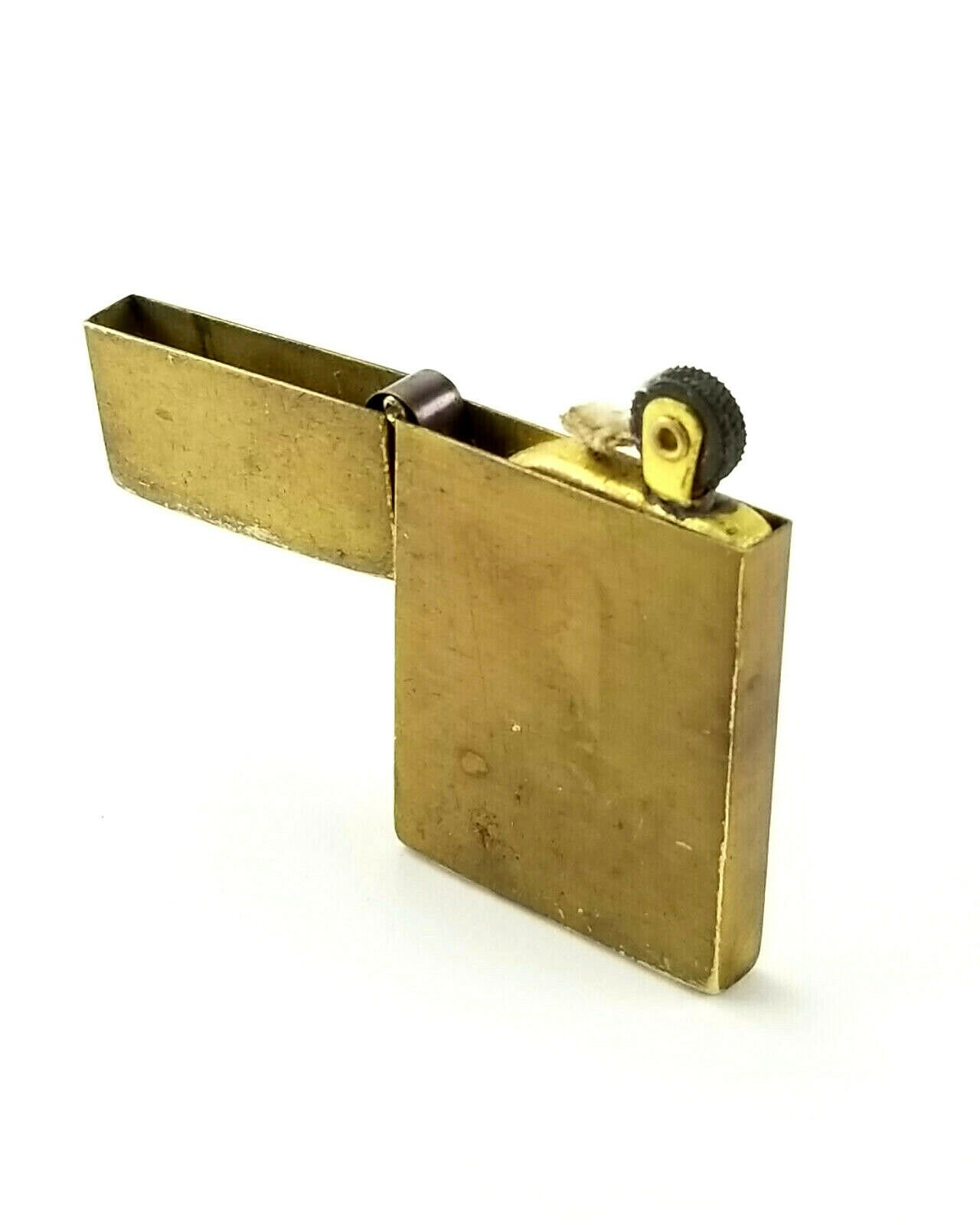 Vintage ROYAL STAR Brass Super Slim Thin Japan Flint Lighter 1950s