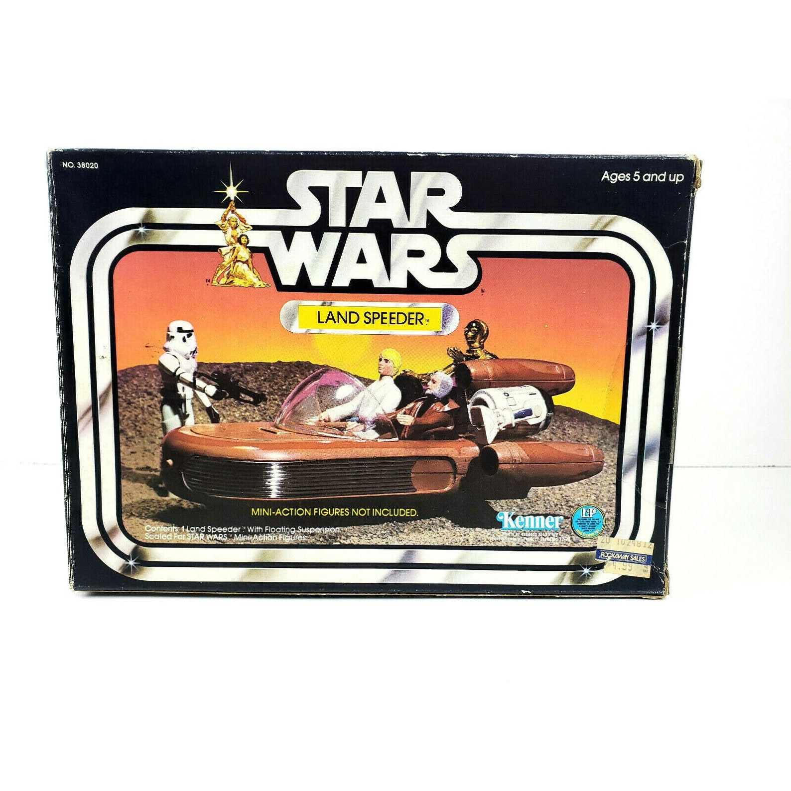 Vintage Original 1978 Star Wars Landspeeder Vehicle in Box Etsy