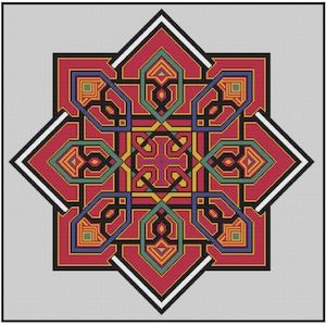 Arid Cross Stitch Pattern (paper copy)