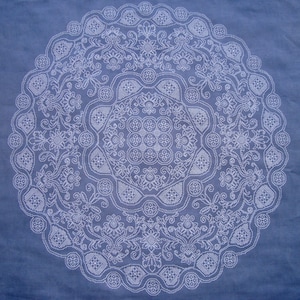 Hauchzarte Spitze in Blackwork (PDF) Anleitung