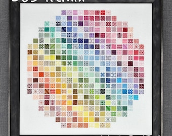 365 Remix Needlework Canvaswork Blackwork Pattern (PDF)