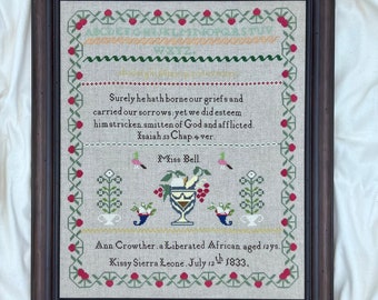 pdf - Ann Crowther 1833 Cross Stitch Sampler