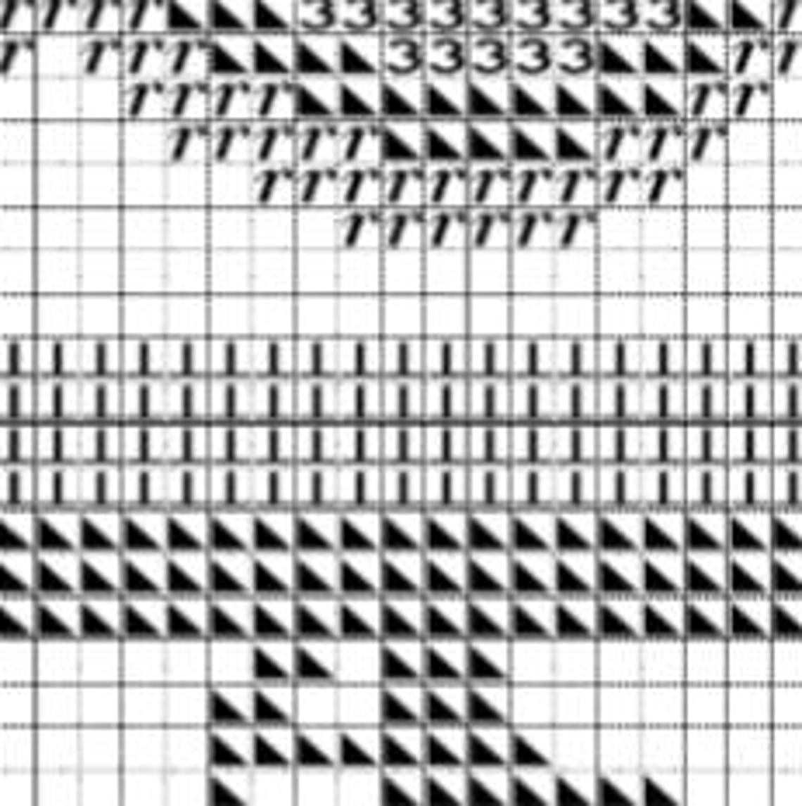 Skeleton Mosaic Cross Stitch Pattern paper Copy Etsy