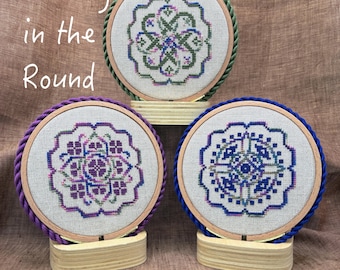 Stitching in the Round Cross Stitch Pattern (pdf)