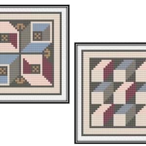 Antioch Mosaic Blocks 3 & 4 Cross Stitch Pattern
