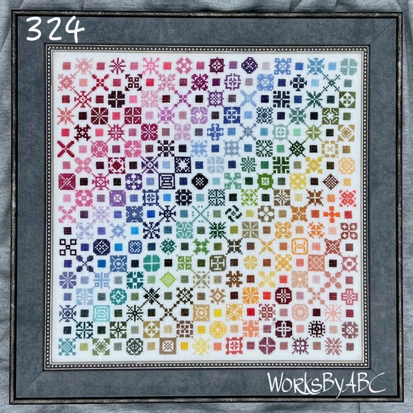 324 Cross Stitch Pattern (PDF)