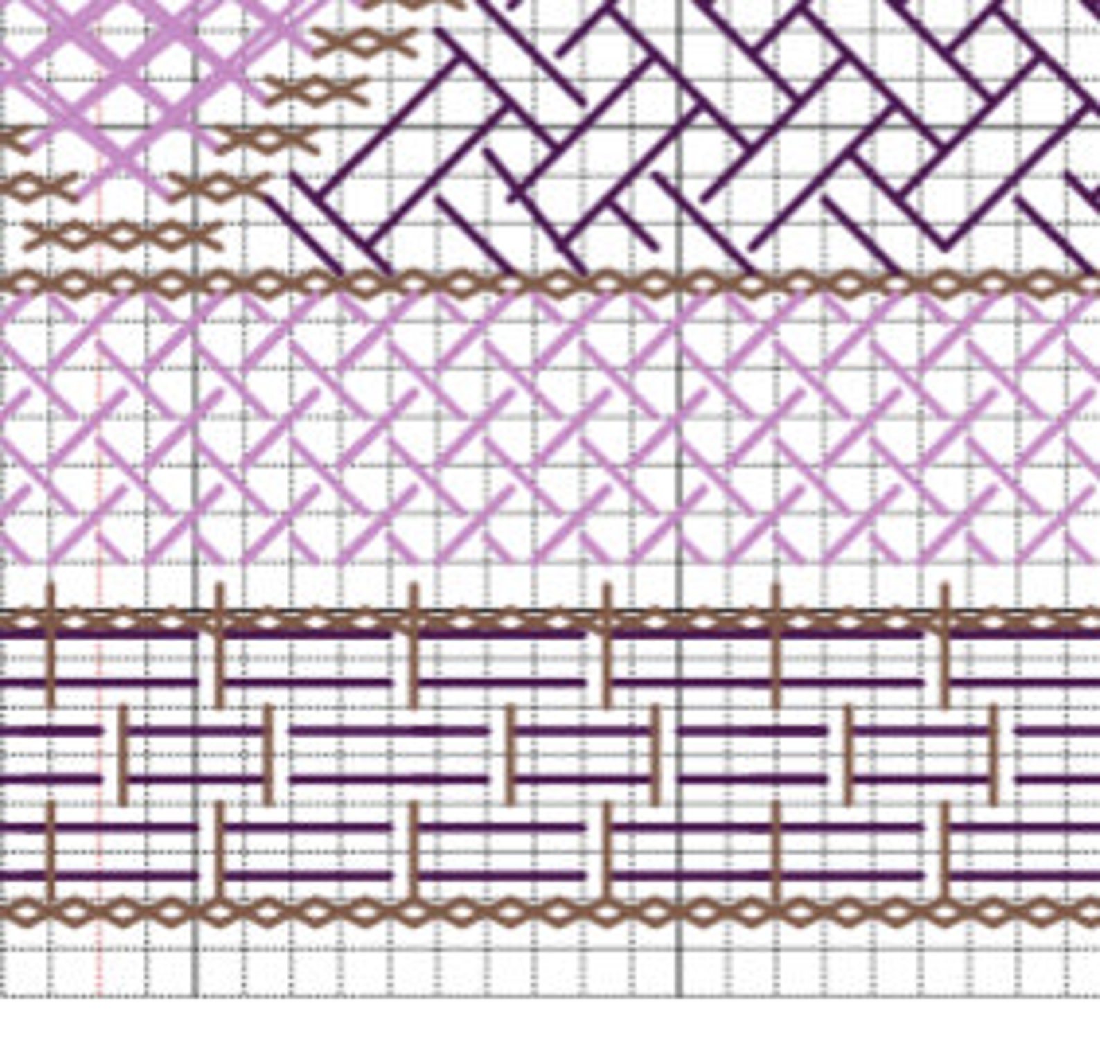 Canvas Work Square 2 PDF Pattern | Etsy