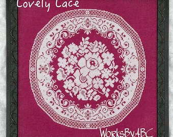 Lovely Lace Cross Stitch Pattern (pdf)