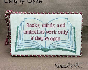 Only if Open Cross Stitch Pattern (PDF)