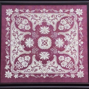 Heirloom Lace cross stitch pattern (paper copy)