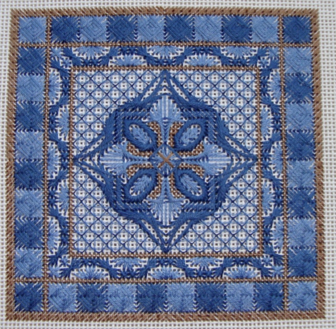 Canvaswork Square #4 Paper Copy Pattern - Etsy