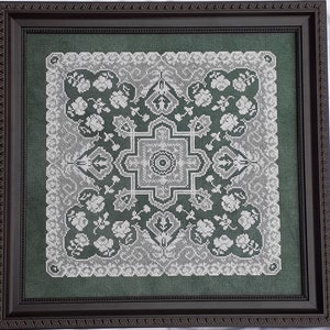 Elegant Lace cross stitch pattern (pdf)