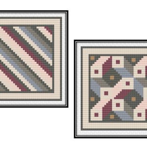 Antiochia Mosaik Blöcke 5 & 6 Kreuzstich in Papierform