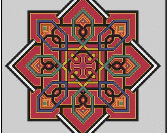 Arid Cross Stitch Pattern (PDF)