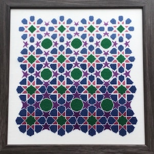 Evolution cross stitch pattern (PDF)