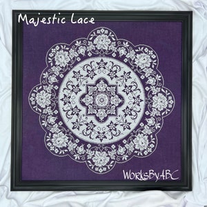 Majestic Lace Cross Stitch Pattern (PDF)