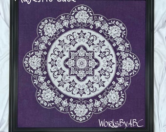 Majestic Lace Cross Stitch Pattern (PDF)