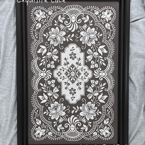 Exquisite Lace cross stitch pattern (PDF)