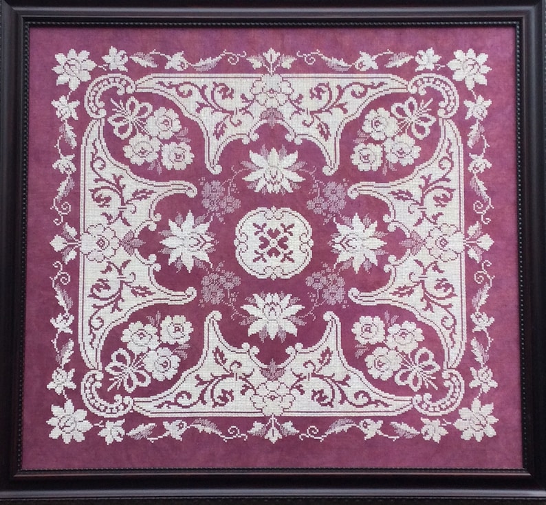 Heirloom Lace Cross Stitch Pattern pdf Etsy UK