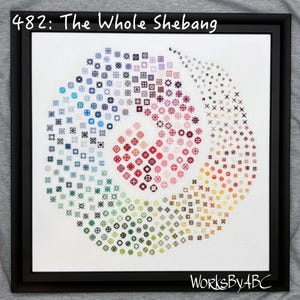 482: The Whole Shebang Cross Stitch Pattern (PDF)