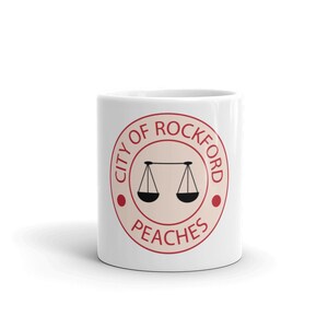 Rockford Peaches Mug Rockford Peaches Rockford Illinois Souvenir Peaches Baseball Movie Coffee Mug