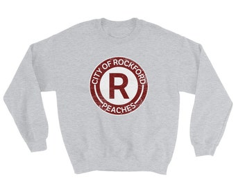 Rockford Peaches Shirt Rockford Peaches Tee Rockford Illinois Souvenir Peaches