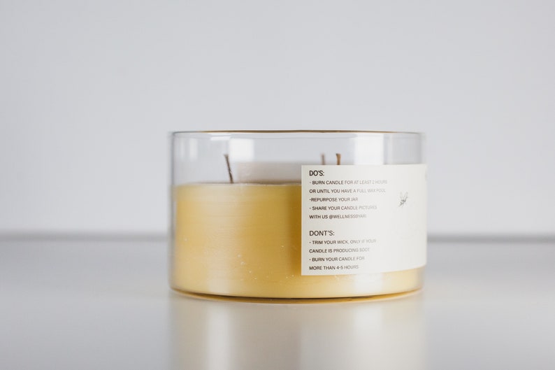 Forest Romance Beeswax Candle – Romantic Candle – Non Toxic Candle – Woodsy Aromatherapy Candle – Clean Burning Essential Oil Candle Gift image 3