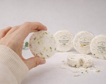 Aromatherapy Shower Steamers with Essential Oils | Sinus Relief, Relaxation, Self Care